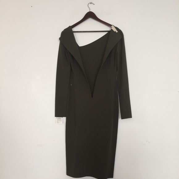 Michael Kors Asymmetrical Sheath Dress - Picture 10 of 14